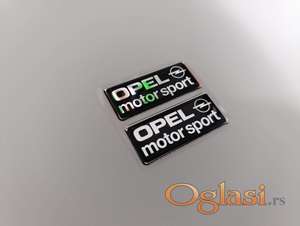 3D stiker oznake - Opel Motorsport